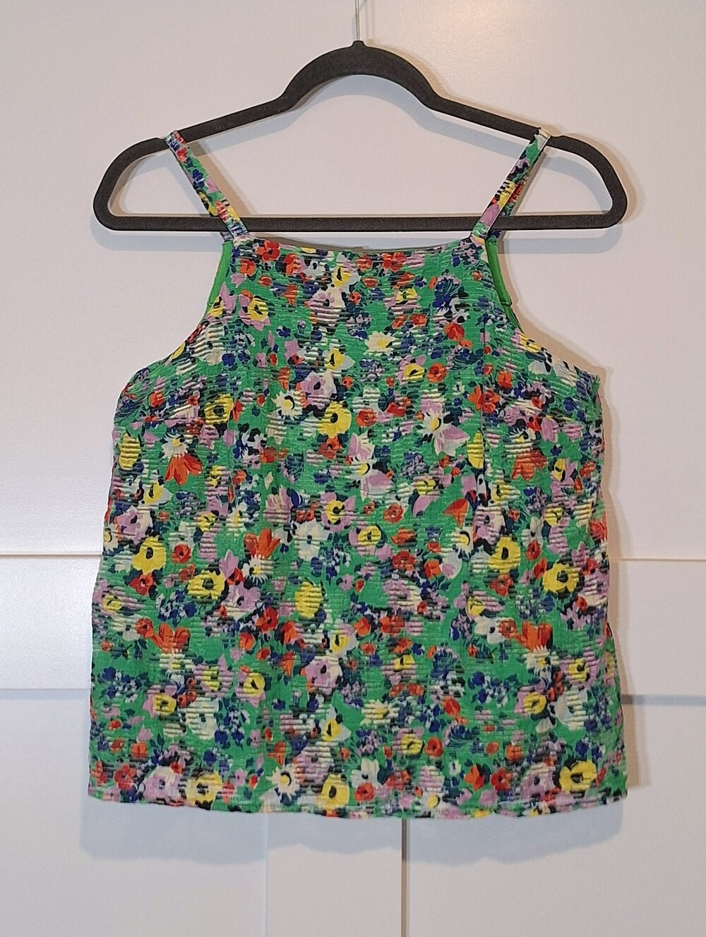 Maeve Anthropologie Quinn Floral Multicolor Tank Top Size 4